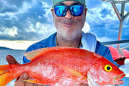Deep Dropping Snapper Fishing 800 feet of water @Joeyflatsfishing in Jamaica 