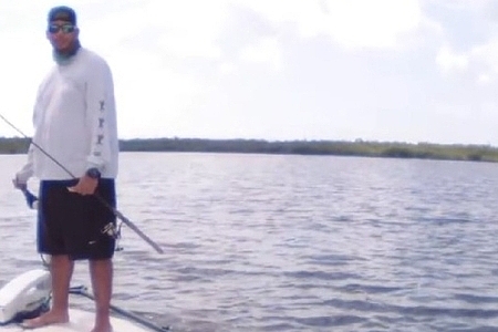 Bull Red's In Biscayne Bay Miami  JoeyFlatsfishing.com 2013