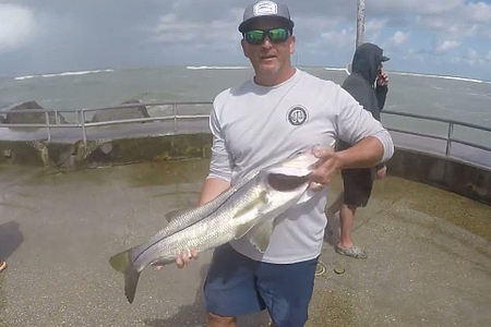 45”Snook  Mullet run 2023 @Joeyflatsfishing  #junobeach #snook 